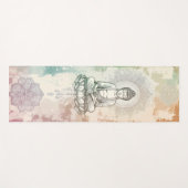 エレガントブッダヨガマットforホームヨガスタジオ ヨガマット (正面(横))