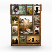 エレガントブフェイクロンズ枠フォトコラージュ フォトブロック (正面)