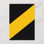 エレガントブモダンラック&金ゴールドラグジュアリーシック結婚ズ エンクロージャーカード (裏面)