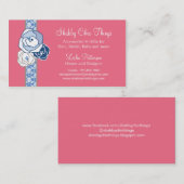 エレガントブライダルアクセサリー名刺 名刺 (正面/裏面)