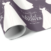 エレガントブライダルシャワーパターン ラッピングペーパー (ロールコーナー)