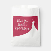 エレガントブライダルシャワー優先バッグvivaマゼンタ フェイバーバッグ (正面)