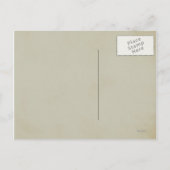 エレガントブライダルシャワー招待状 インビテーションポストカード (裏面)