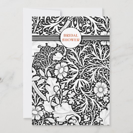 エレガントブライダルシャワー招待状 招待状 (正面)