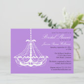エレガントブライダルシャワー 招待状 (スタンド正面)