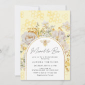 エレガントブライダルシャワー 招待状 (正面)