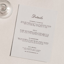 エレガントブラウンの結婚式の詳細 