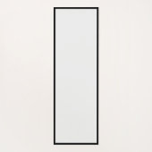 エレガントブラックグレーゼンヨガナマステパーソナライズされた ヨガマット (裏面)