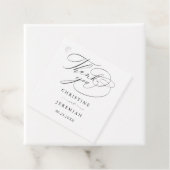 エレガントブラックスクリプ結婚ト フェイバータグ (インサイチュ)