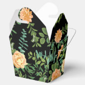 エレガントブラック&ピーチバラ結婚ズ フェイバーボックス (オープン)