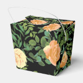 エレガントブラック&ピーチバラ結婚ズ フェイバーボックス (裏面サイド)