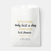 エレガントブラック&金ゴールドハ結婚ンバータイポグラフィ フェイバーバッグ (正面)