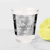 エレガントブリキ結婚ン10周年記念 ショットグラス (正面)