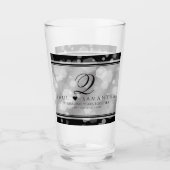 エレガントブリキ結婚ン10周年記念 タンブラーグラス (正面)