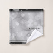 エレガントブリキ結婚ン10周年記念 バスタオルセット (ウォッシュタオル)