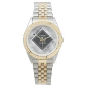 エレガントブリキ結婚ン10周年記念 腕時計 (正面)