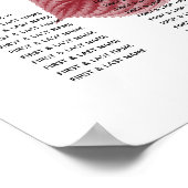 エレガントブルゴーニュアジサイ結婚の座席表 ポスター (角)