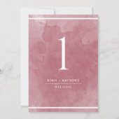 エレガントブルゴーニュ水彩表番号 (裏面)