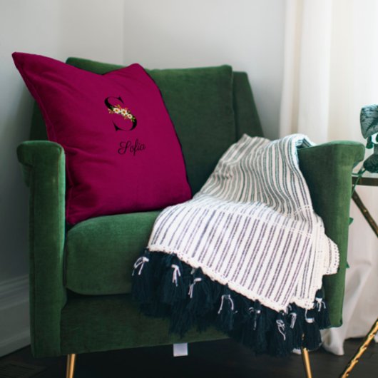 エレガントブルゴーニュ装飾用クッション クッション