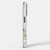 エレガントブルーアジサイ水彩画 Case-Mate iPhoneケース (裏面 / 右)