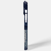 "エレガントブルーバタフライiPhone 15ケース - 自然にひ Case-Mate iPhoneケース (裏面 / 左)