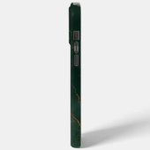 エレガントブルーマーブルストーンiPhone/iPadケース Case-Mate iPhoneケース (裏面 / 左)