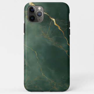 エレガントブルーマーブルストーンiPhone/iPadケース iPhone 11 Pro Maxケース