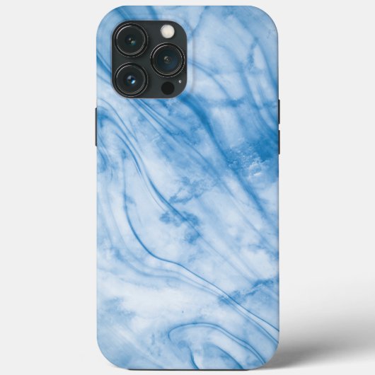 エレガントブルーマーブル Case-Mate iPhoneケース (裏面)