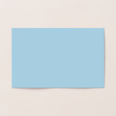 エレガントブルー銀結婚箔サンキューカード 箔カード (内部)