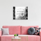 エレガントプラチ結婚ナ70周年 キャンバスプリント (インサイチュ (リビング))