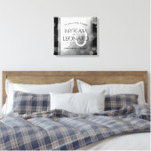 エレガントプラチ結婚ナ70周年 キャンバスプリント (インサイチュ (寝室))