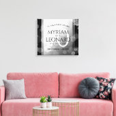 エレガントプラチ結婚ナ70周年 キャンバスプリント (インサイチュ (リビング))