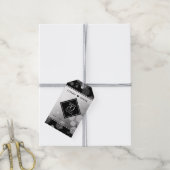 エレガントプラチ結婚ナ70周年 ギフトタグ (より糸付き)