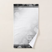 エレガントプラチ結婚ナ70周年 バスタオルセット (ハンドタオル)