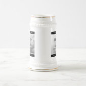 エレガントプラチ結婚ナ70周年 ビールジョッキ (中央)