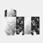 エレガントプラチ結婚ナ70周年 フェイバーボックス (折り畳みなし)