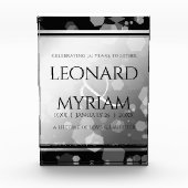 エレガントプラチ結婚ナ70周年 フォトブロック (正面)