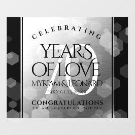 エレガントプラチ結婚ナ70周年 フロアシール