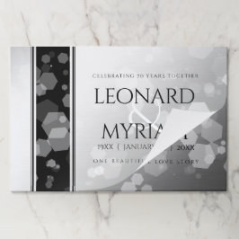 エレガントプラチ結婚ナ70周年 ペーパーパッド