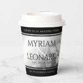 エレガントプラチ結婚ナ70周年 紙コップ (裏面)