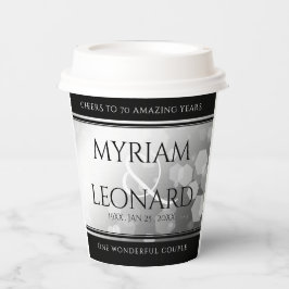 エレガントプラチ結婚ナ70周年 紙コップ
