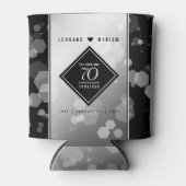 エレガントプラチ結婚ナ70周年 缶クーラー (正面)