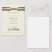 エレガントプリンセス結婚のエンクロージャカード エンクロージャーカード (正面/裏面)