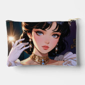 エレガントプリントカットソーバッグ アクセサリーポーチ (裏面)