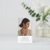 エレガントプロフェッショナルの写真 名刺 (スタンド正面)