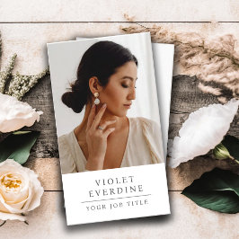 エレガントプロフェッショナルの写真 名刺