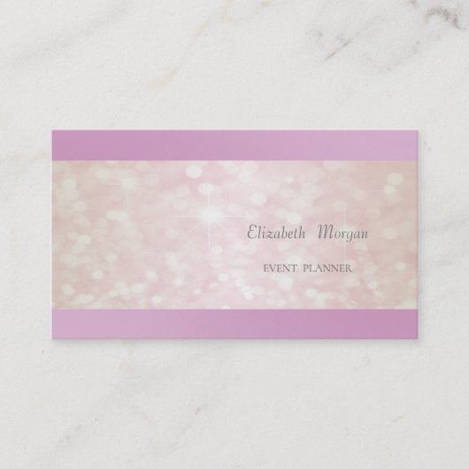 エレガントプロフェッショナルの《写真》ぼけ味 名刺 (正面)