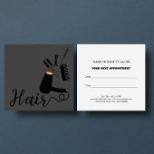 エレガントプロフェッショナルアラームアポイントメントカード スクエア名刺