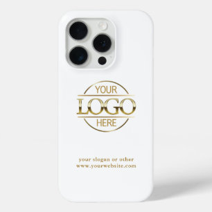 エレガントプロフェッショナルカスタムビジネスロゴケース iPhone 15 PROケース