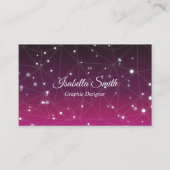 エレガントプロフェッショナルグラフィックデザイナー 名刺 (正面)